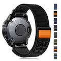 Quick Fit Nylon Loop Armband Für Garmin Fenix 7 7X 6 6X Pro 5 5X Plus 3 HR Epix