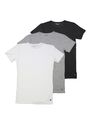 Tommy Hilfiger Herren T-Shirt Kurzarm CN Tee 3er Pack Premium Mehrfarbig XL