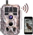 Wildkamera Wlan Fotofalle Jagdkamera Wildtierkamera 32MP 1296P IP66 Brau