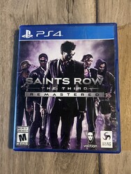 Saints Row: The Third - Remastered (Sony Playstation 4 PS4, 2020) CIB COMPLETE