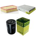 MANN-FILTER PAKET für VW Caddy II Kasten 9K9A 1.7 SDI 1.9 D TDI Polo Classic