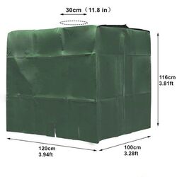 Abdeckung Palette Unterstützung Tank 1000l Behälter Geräte for Ibc Garten Heim