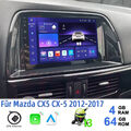 4G+64G Android13 Für Mazda CX5 CX-5 2012-2016 GPS Autoradio Carplay Navi RDS GPS