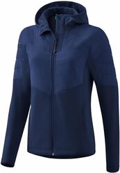 Erima Damen Hybridjacke Strickfleecejacke Outdoor Jacke marine navy Gr.  38 46