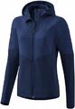 Erima Damen Hybridjacke Strickfleecejacke Outdoor Jacke marine navy Gr.  38 46