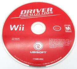 Driver: Parallel Lines Nintendo Wii Driving Racing 2007 Disc Only