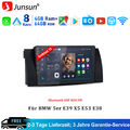 9" Für BMW 5er E39 X5 E53 E38 Android 13 Autoradio Carplay GPS NAVI WIFI RDS FM