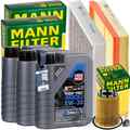 MANN INSPEKTIONSPAKET+3x1L LIQUI MOLY 5W30 MOTORÖL passend für OPEL MERIVA 1.3