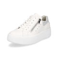 Waldläufer Damen Plateau Sneaker Nicky weiß