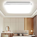 LED DECKENLAMPE ULTRAFLACH WOHNZIMMER PANEL DECKENLEUCHTE FLUR SLIM WEIß