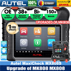 2024 Autel MaxiCheck MX808S Auto OBD2 bidirektionaler Diagnosescanner 30+Dienste