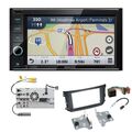 Kenwood Navigation Apple CarPlay Bluetooth für Smart ForTwo 2010-2015 schwarz