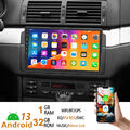 Für BMW 3er E46 318 320 Android 13 Autoradio 9" 32G GPS Navi BT CarPlay WIFI RDS