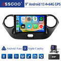 DAB+ Android 13 Autoradio 4+64G CarPlay GPS Navi Für Hyundai i10 BA IA 2013-2016