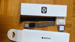 Apple Watch SE (2. Gen) LTE UMTS Cellular  44mm  Starlight Aluminium +  2 Bänder