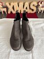 Gabor Stiefelette Chelsea Boots Gr. 4,5 grau WIE NEU