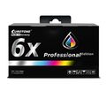 6x Eurotone PRO Tinte ersetzt HP 72 C9370A C9371A C9372A C9373A C9374A C9403A