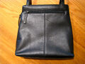 PICARD Leder Handtasche schwarz Schultertasche mit vielen schönen Details!