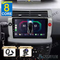 Inkl. DAB 4+64GB Autoradio Android 14 Carplay GPS Navi Für Citroen C4 2004-2009