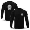 Sia Security Fleece Sweat Shirt Doorman Bouncer Guard Vinyl weiß Aufkleber Druck