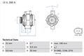 BOSCH Lichtmaschine Generator Lima 0 986 047 490 +123.87€ Pfand für MERCEDES Bus