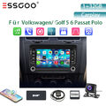 7" Android 13 Für VW GOLF 5 6 Passat Touran Polo KAM DAB+ 32GB Autoradio Carpaly