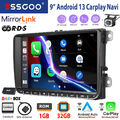 32G Android 13 Autoradio Carplay RDS DAB+ Kam Für VW GOLF 5 6 Touran Tiguan EOS