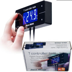 AQUAMEDIC T Controller Twin Digital Temperatur MessRegelgerät Aquarium Steuerung