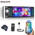 5,1" 1DIN Autoradio Apple Carplay Android Auto USB AUX IN FM Bluetooth SD TF MP5