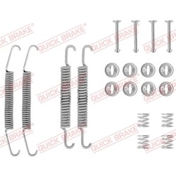 ORIGINAL® Quick Brake Zubehörsatz, Bremsbacken Vorne, Hinten passend für Fiat