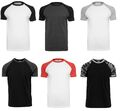 Herren T-Shirt  Raglan Contrast Tee Shirt Gr. S M L XL XXL 3XL 4XL 5XL BY007