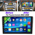 9zoll 64G Android 13 Autoradio Carplay NAVI Für Toyota Avensis T25 2002-2008 GPS