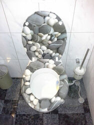 WC Sitz Stone mit Absenkautomatik  Toilettendeckel Toilettensitz Klositz MKP 143