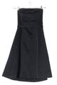 ZERO schulterfreies Kleid Damen Gr. DE 36 schwarz Casual-Look