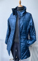 Adidas Damen Steppjacke Jacke lang Parka Mantel blau Gr S /36 figurbetont Np139€