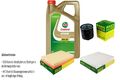 INSPEKTIONSKIT FILTER CASTROL 5L ÖL 5W30 für VW Polo 9N_ 1.4 16V 1.6