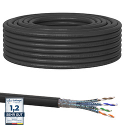 Cat 7 Erdkabel Netzwerkkabel Verlegekabel Outdoor UV Außen Rj45 Stecker CAT 8