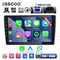 Autoradio Carplay Android 13 2+64G Für Peugeot 407 2004-2011 GPS Nav RDS Kamera