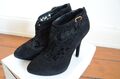 DOLCE & GABBANA Stiefeletten Couture Stiefel wie NEU 38 Ankle Boots mit Spitze