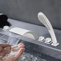 Badewannenarmatur Armatur 5 Loch SET Einhebelmischer Wannenarmatur Wasserhahn