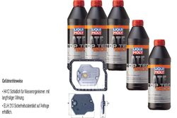 LIQUI MOLY Top Tec ATF 1200 5L MAHLE Getriebeölfilter für Toyota RAV 4 II 2.0