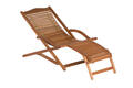 MX Gartenliege Copa Cabana I Schwingliege, Relaxliege Holzliege Sonnenliege Holz