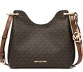 MICHAEL KORS Tasche JOAN LG SLOUCHY Messenger Schultertasche Umhängetasche Braun