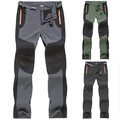 Herren Damen Funktionshose Warme Softshellhose mit Fleece Outdoor wasserdicht