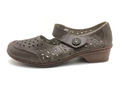 Gabor Damen Halbschuh Slipper Comfortschuh Grau Gr. 38 (UK 5)