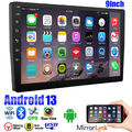 9"  Android 13 Autoradio GPS Navi Bluetooth WiFi MP5 Player Doppel 2DIN 1+32GB