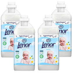 4x 1,15L für 184 WL Lenor Sensitiv Weichspüler Hypoallergen sanfte Weichheit