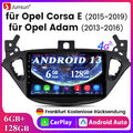 Für Opel Corsa E 2015 Autoradio Android 13 GPS Navi Wireless Carplay 6+128G WIFI