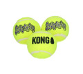 KONG Air Squeaker Tennis Ball S 4,5 cm - 3 Stück Tennisball mit Quietscher