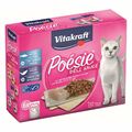 Vitakraft Katzenfutter Poesie DeliSauce Multipack Fisch 6 Beutel - Nassfutter